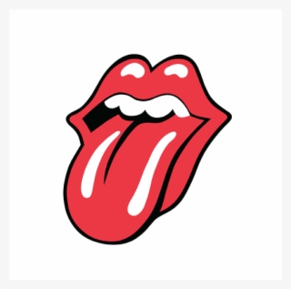 Drawn Tongue Rolling Stones - Rolling Stones Tongue #8058397