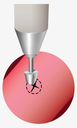 Perfectcut® Rotating Bullet-tip Punch - Wine Glass #8059118