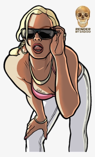 Disfruta De Los 20 Render Del Juego Gta San Andreas - Fille Gta San Andreas #8059298