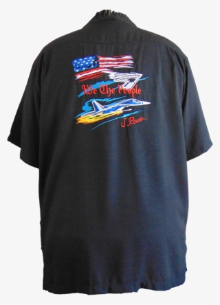 Embroidered Hawaiian Shirt - Active Shirt #8060137