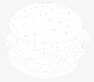 Burger With Crown Clipart - Illustration #8061235