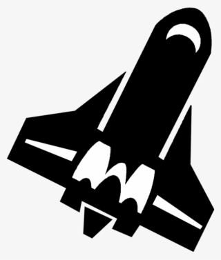 Vector Illustration Of United States Nasa Space Shuttle - Airplane #8062123