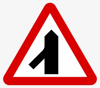 Mauritius Road Signs - Traffic Merges From Left #8062268