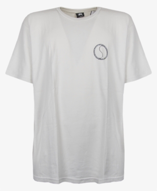 Stussy Men's S Dot Tee - Short Sleeved White Dress Shirt #8062649