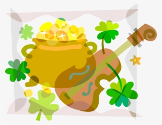 Vector Illustration Of St Patrick's Day Irish Mythology #8063161