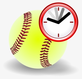 File - Softball - Svg - Wikimedia Commons - Baseball Png Transparent #8063636