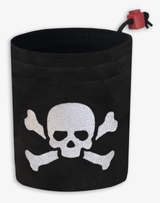 Poison Skull Symbol Embroidered Large Dice Bag - Skull #8063895