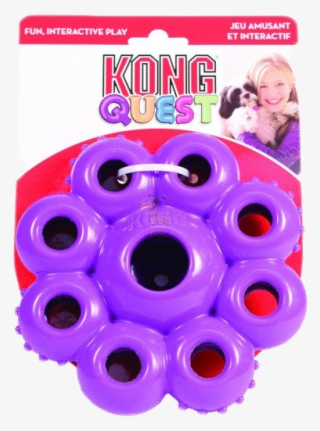 Kong Quest Star Pods Large Dog Toy - Plastic #8064066