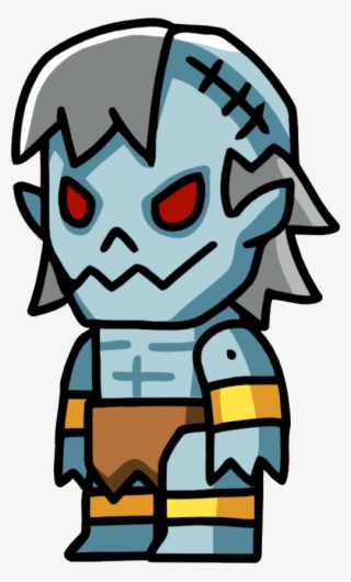 Ghoul Clipart Zombie - Scribblenauts Monster #8064194