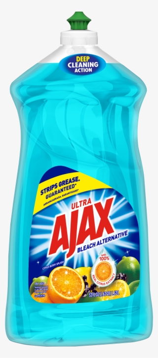 Ajax Ultra Triple Action Liquid Dish Soap, Bleach Alternative #8064754