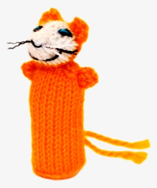 Meer Cat Finger Puppet - Crochet #8065035
