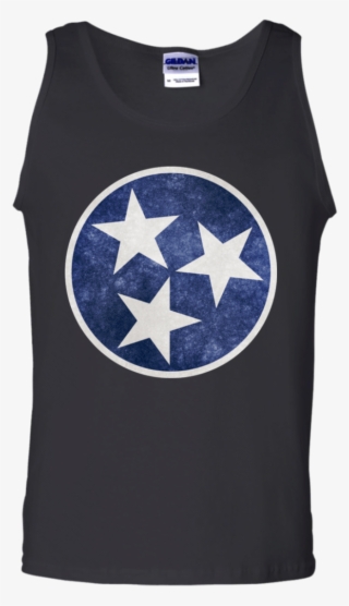 Vintage Grunge Flag Of Tennessee - Free Tennessee Svg Files #8065429