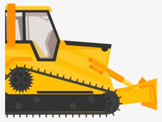 Construction Clipart Bulldozer - Bulldozer Construction Truck Clipart #8065511