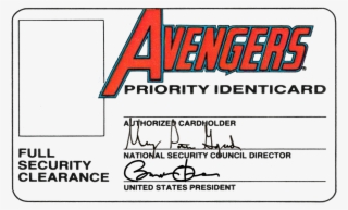 Id Card Template - Avengers Vol. 1, No. 223 [marvel Legends Reprint] #8065820