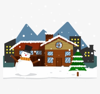 Winter Snow Color Scene Png And Psd - Snow #8067136