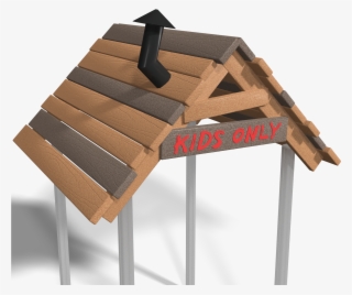 Recycled Tree House Roof #8067345