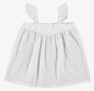 Picture Of Babies 'vanda' Confetti Print Blouse White - Polka Dot #8067893