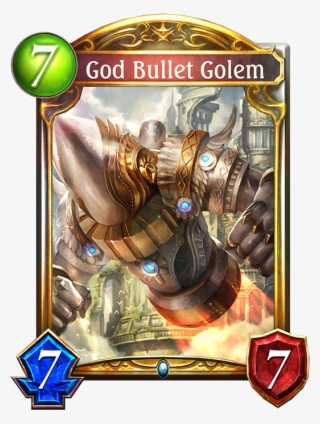 Unevolved God Bullet Golem - God Bullet Golem Shadowverse #8068144