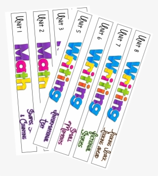 Subject Binder Spine Labels Free Printable Teach Junkie - Graphic Design #8068409