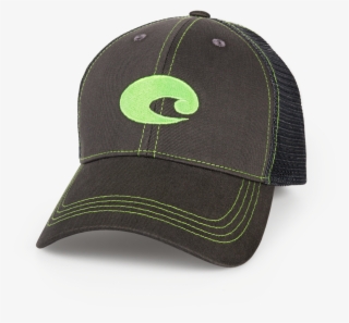 Neon Trucker Graphite Hat - Baseball Cap #8068712