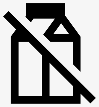 Non Lactose Food Icon - Sign #8069981