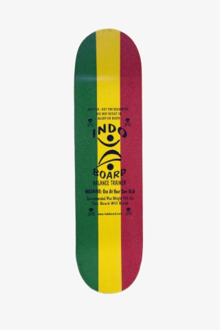 Mini Kicktail Rasta Deck - Indo Board #8070630