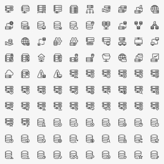Icon Servers - Web Icons Free Ai #8071610