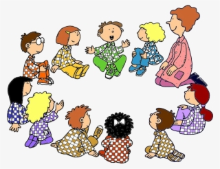 Good Morning Kids - Circle Time Clipart #8073618