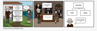 Aristotle And Theophrastus - Cartoon #8073653