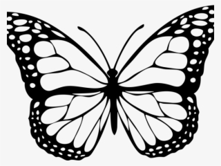 Monarch Butterfly Clipart Png Format - Butterflies Images To Colour #8074135