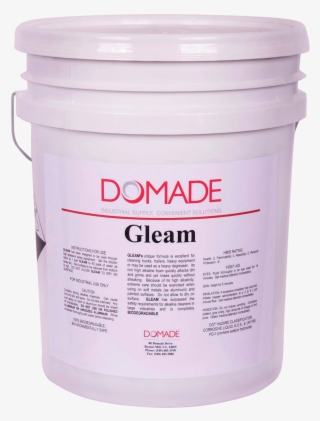 Domade Gleam, Hd Alkaline Cleaner/degreaser, 1x6gl - Eitan Yardeni #8074363
