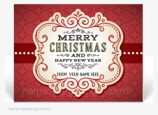 Vintage Christmas Holiday Postcards For Customers [pc645] - Label #8074492