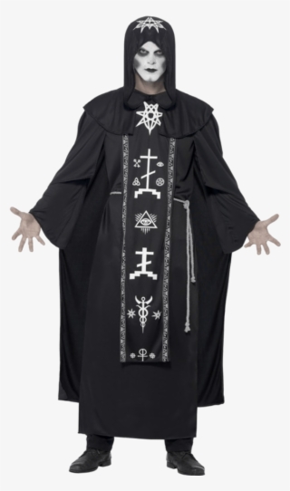 Adult Dark Arts Ritual Halloween Costume - Dark Halloween Costumes #8074974