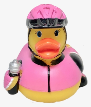 Biker Cyclist Rubber Duck - Rubber Ducky #8075432