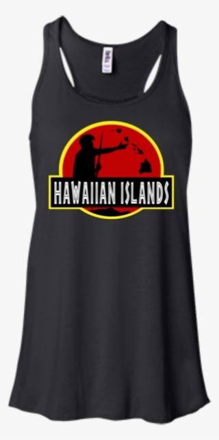 Hawaiian Islands Bella Canvas Flowy Racerback Tank, - Bella + Canvas Ladies' Flowy Racerback Tank B8800 #8075718