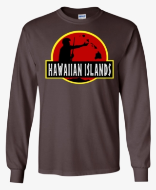 Hawaiian Islands Ls Ultra Cotton Tshirt, Long Sleeve, - T-shirt #8076049