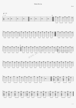 Wake Me Up 架子鼓 第1张 - Guitar #8076110