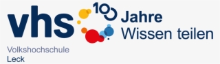 100 Jahre Vhs 100 Jahre Wissen Teilen - Graphic Design #8076508