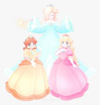 Peach By Ghiraham-sandwich - Daisy And Peach Rosalina Fan Art #8077015