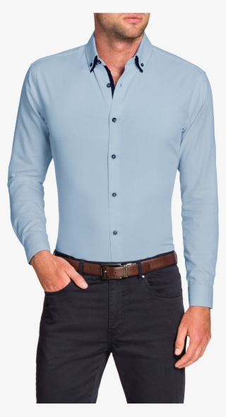 Sky Westworld Slim Textured Shirt - Formal Wear #8077020