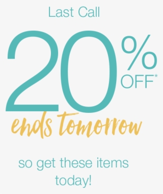 20% Off Ends Tomorrow - Graphic Design #8077467