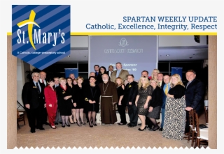 Mary's Honored Cardinal O'malley With The Cushing Society - St Mary's Lynn #8077916
