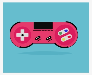 Gaming Controller Ux App Icons Typography Brand Blue - Game Controller #8078122