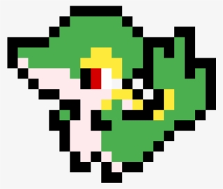 Snivy - Pixel Art Pokemon Snivy #8078203