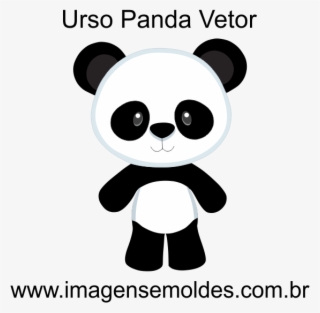 Clique Aqui Para A Aula Completa Como Alterar E Imprimir - Molde De Urso Panda Em Eva #8078870