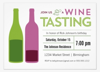 Party Invitations Charming Ink - Wine #8079589