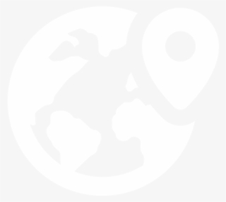 Icon Globe White - Johns Hopkins Logo White #8079917