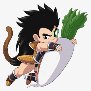 “raditz Radish A Daikon, No Less I Love Raditz - Radish #8080466