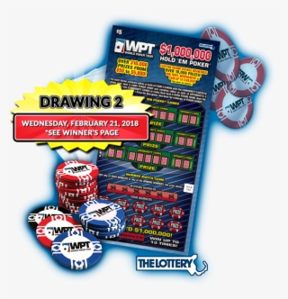 Drawing 2 Entry Deadline Monday, February 19, 2018 - World Poker Tour Chips #8081059