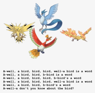 Spoilerclick To View - Zapdos Moltres E Articuno #8081254